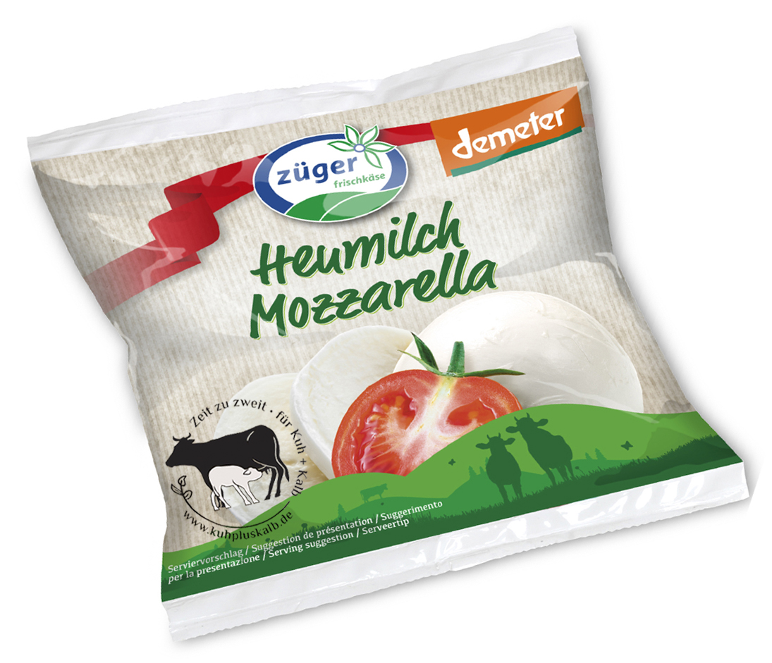 Züger Demeter Heumilch Mozzarella Kugel