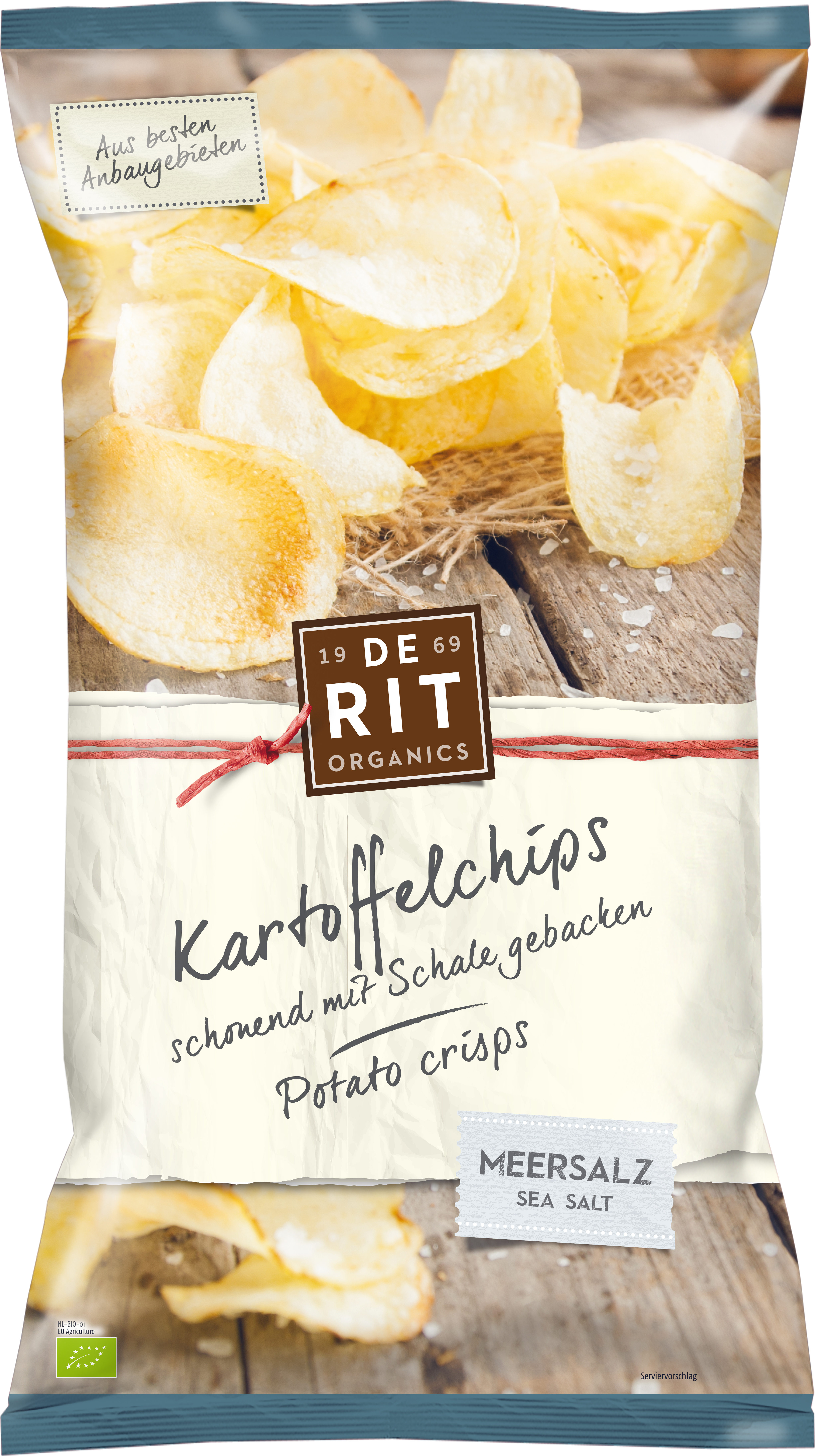 Kartoffelchips Meersalz