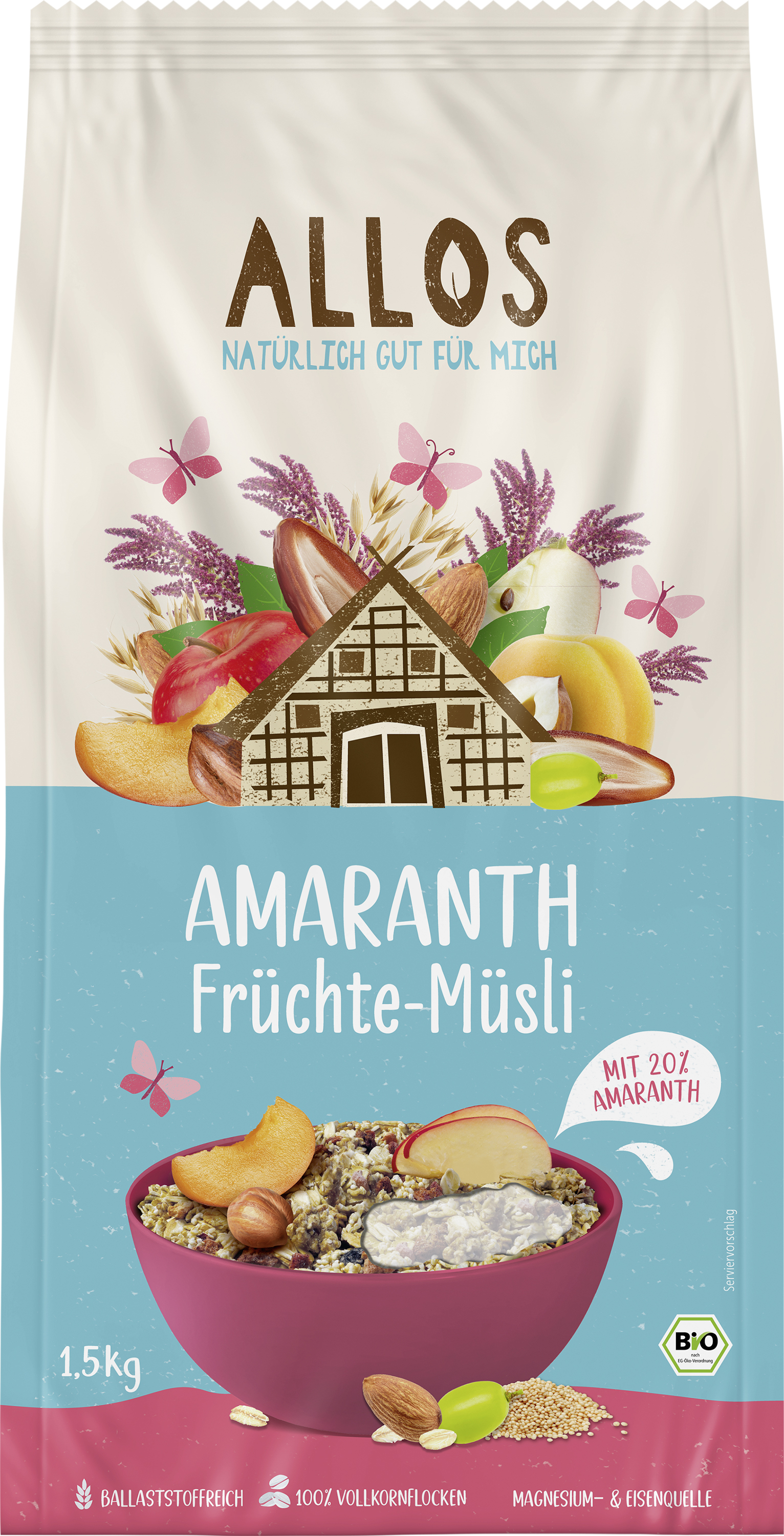 Amaranth Früchte-Müsli