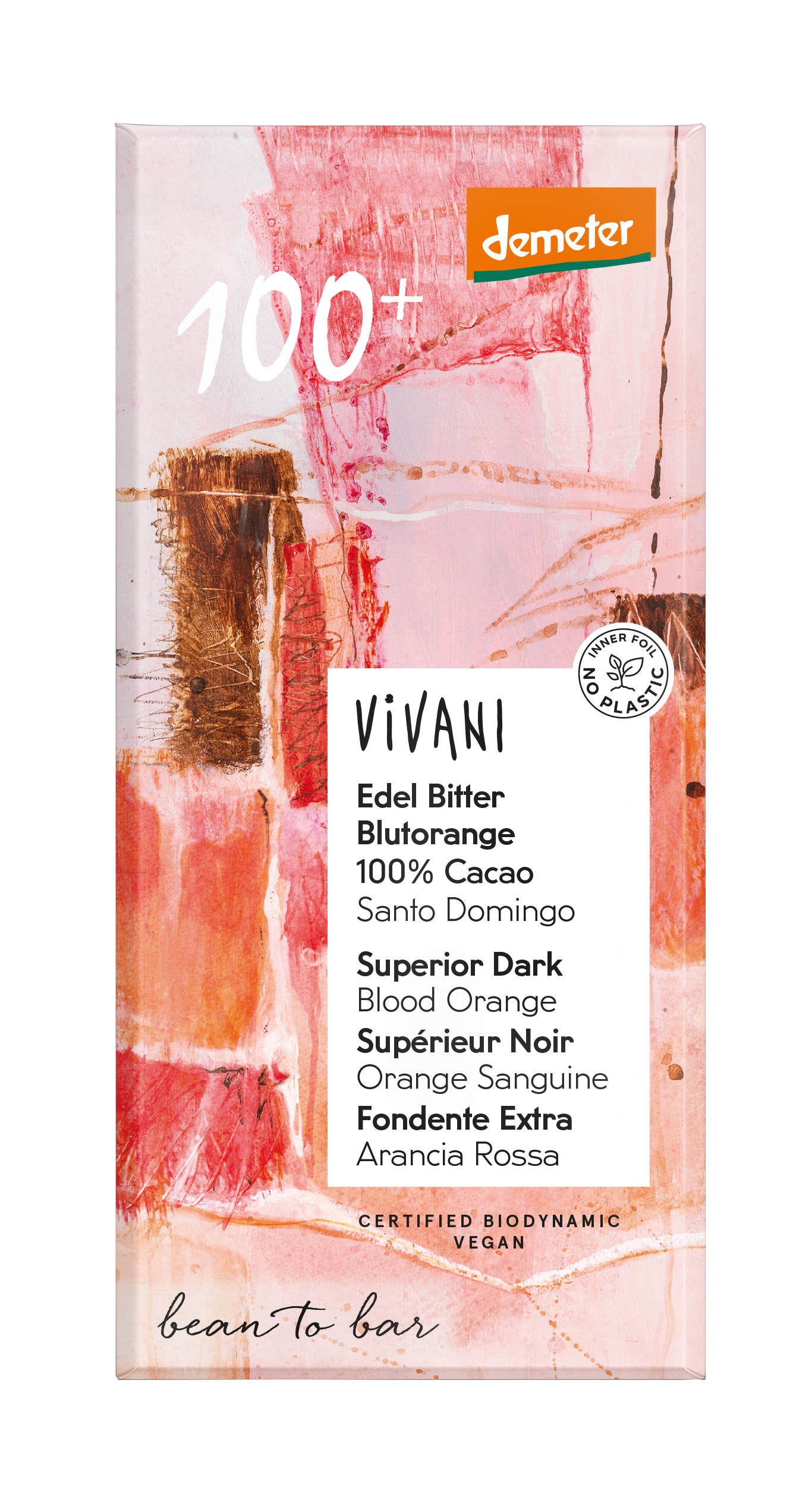 Edel Bitter Blutorange 100 % Cacao