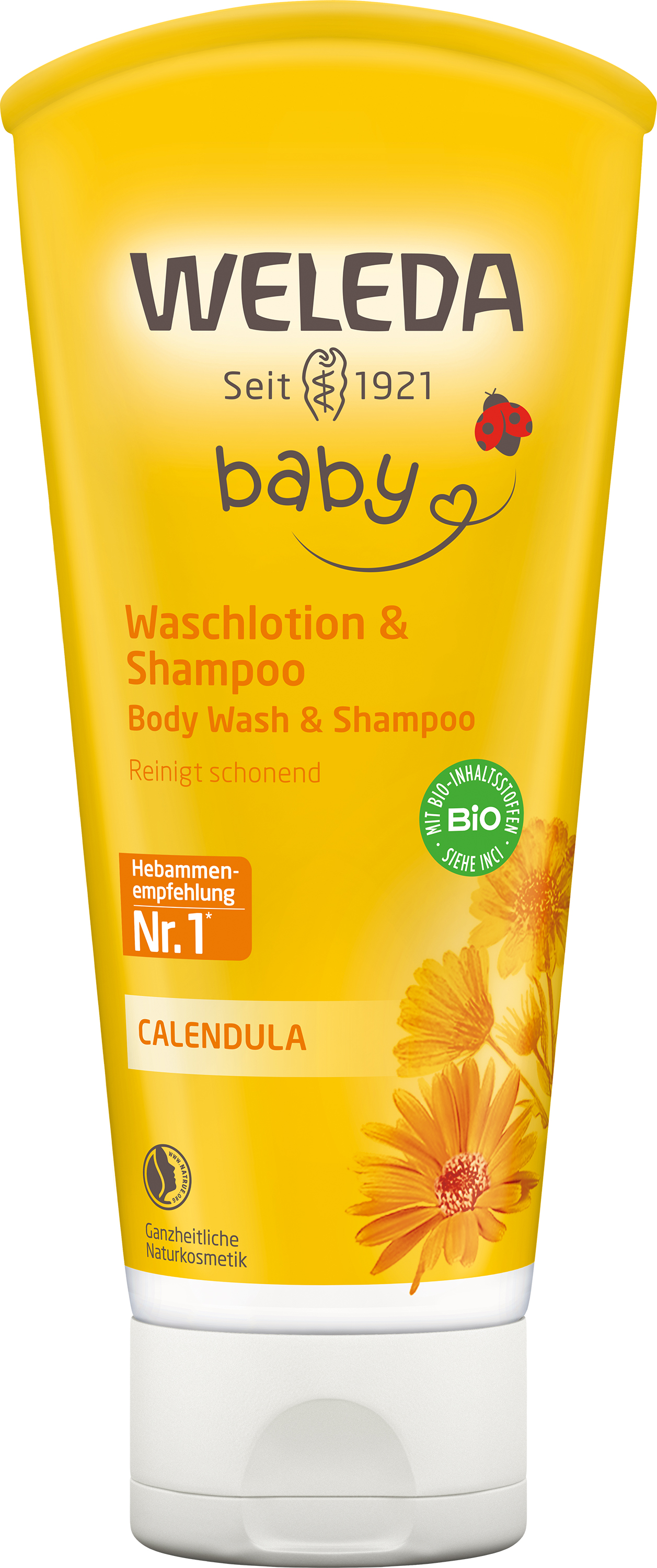 WELEDA Calendula Waschlotion & Shampoo 200 ml