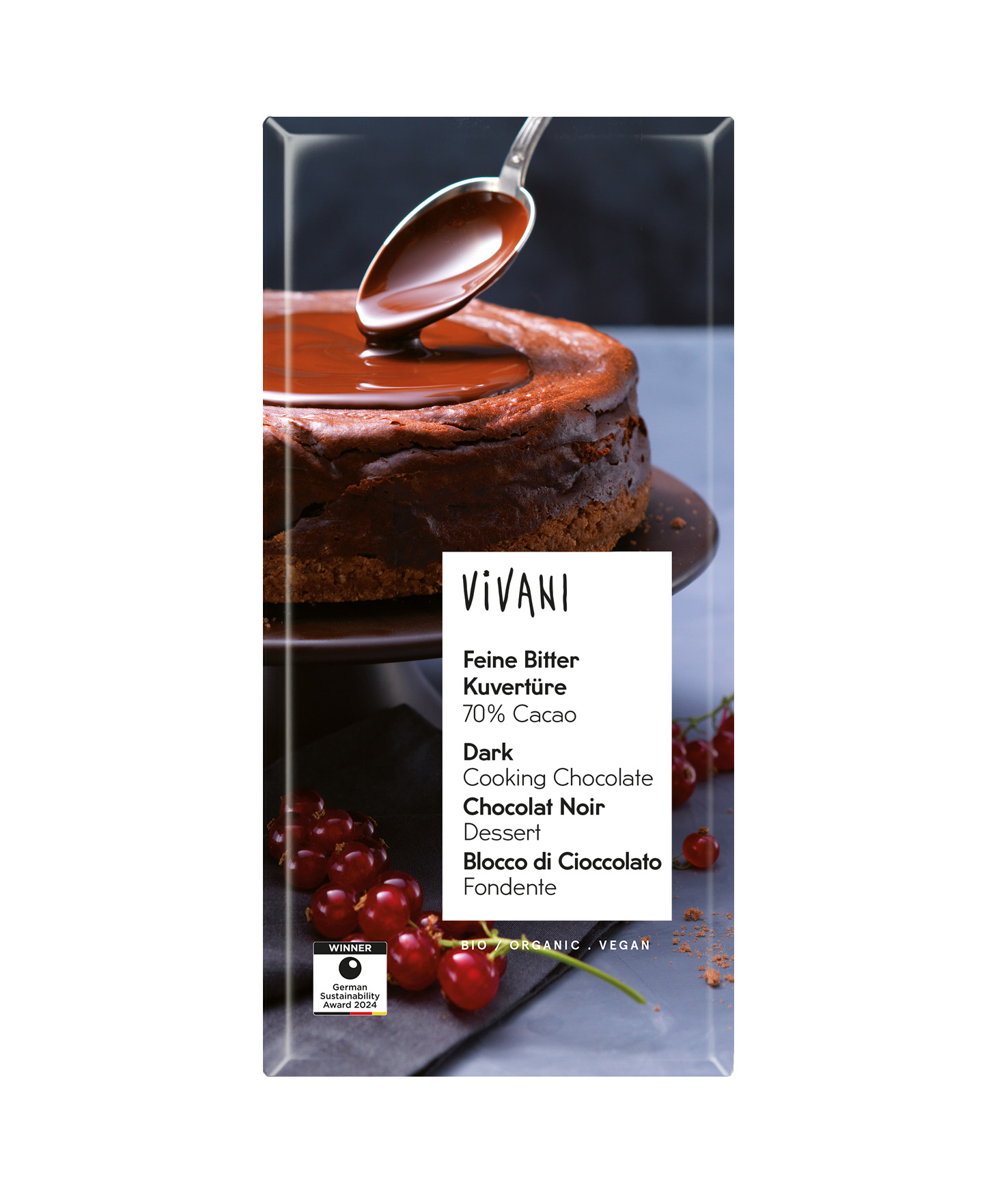 Feine Bitter Kuvertüre 70% Cacao
