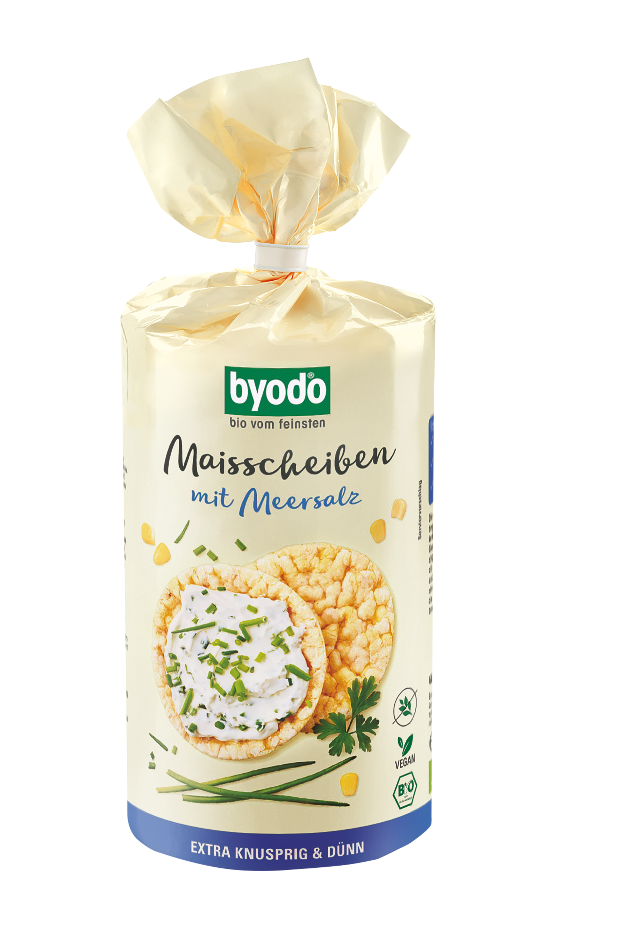 Maisscheiben mit Meersalz, 120 g