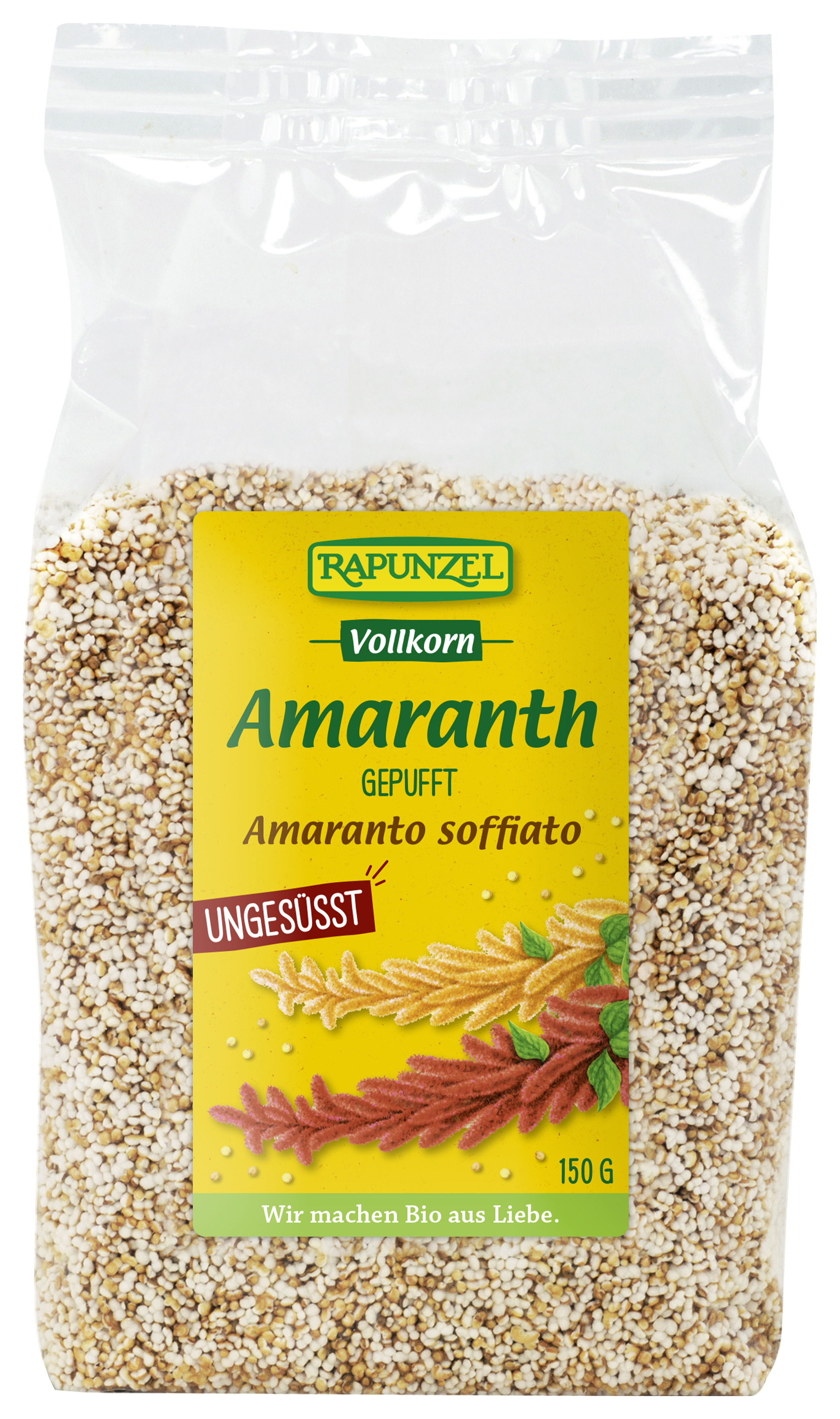 Amaranth gepufft