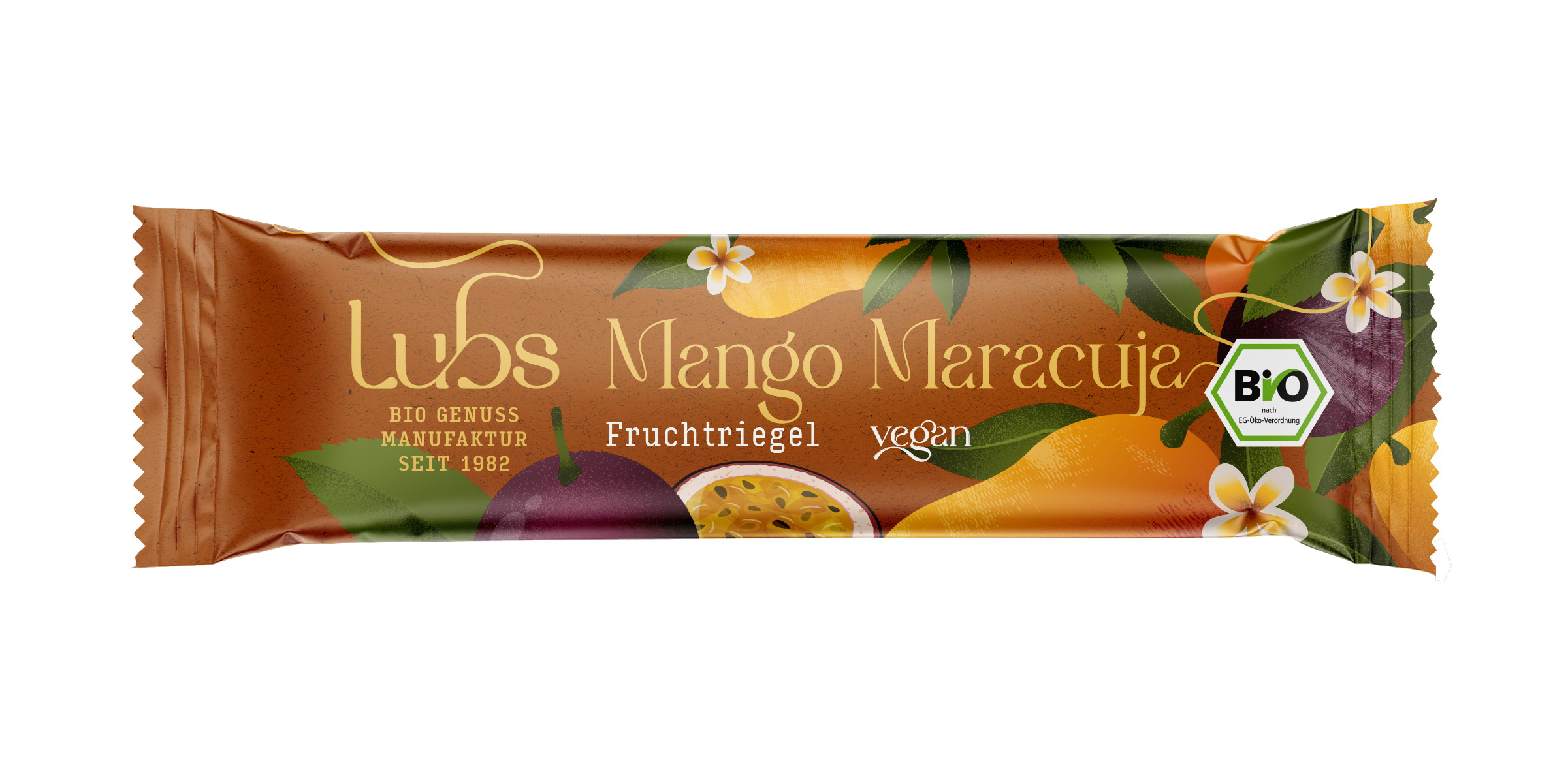 Mango Maracuja Fruchtriegel, Bio