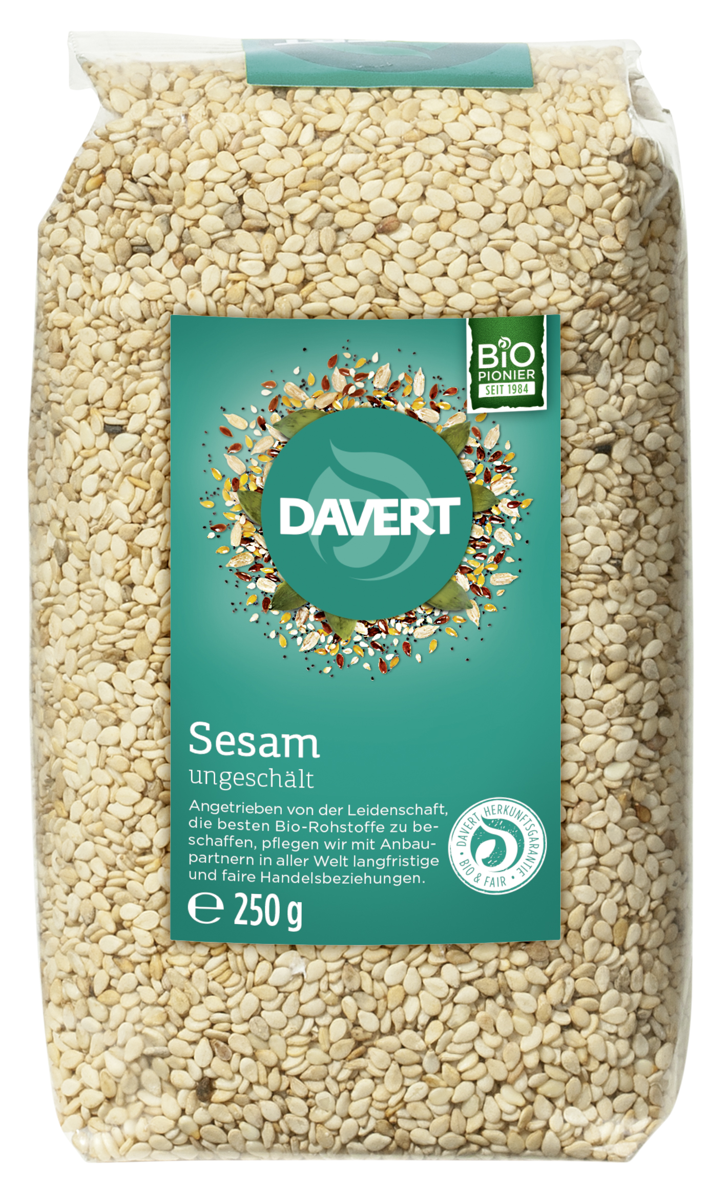 Sesam, ungeschält 250g