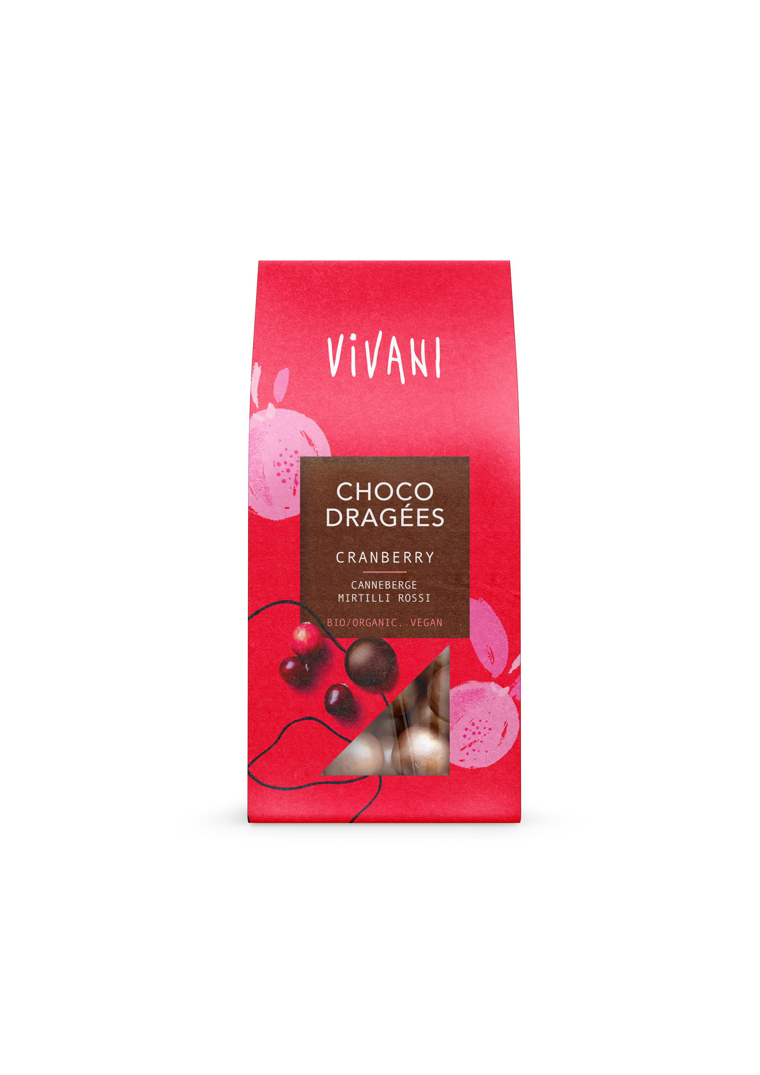 Choco Dragées Cranberry