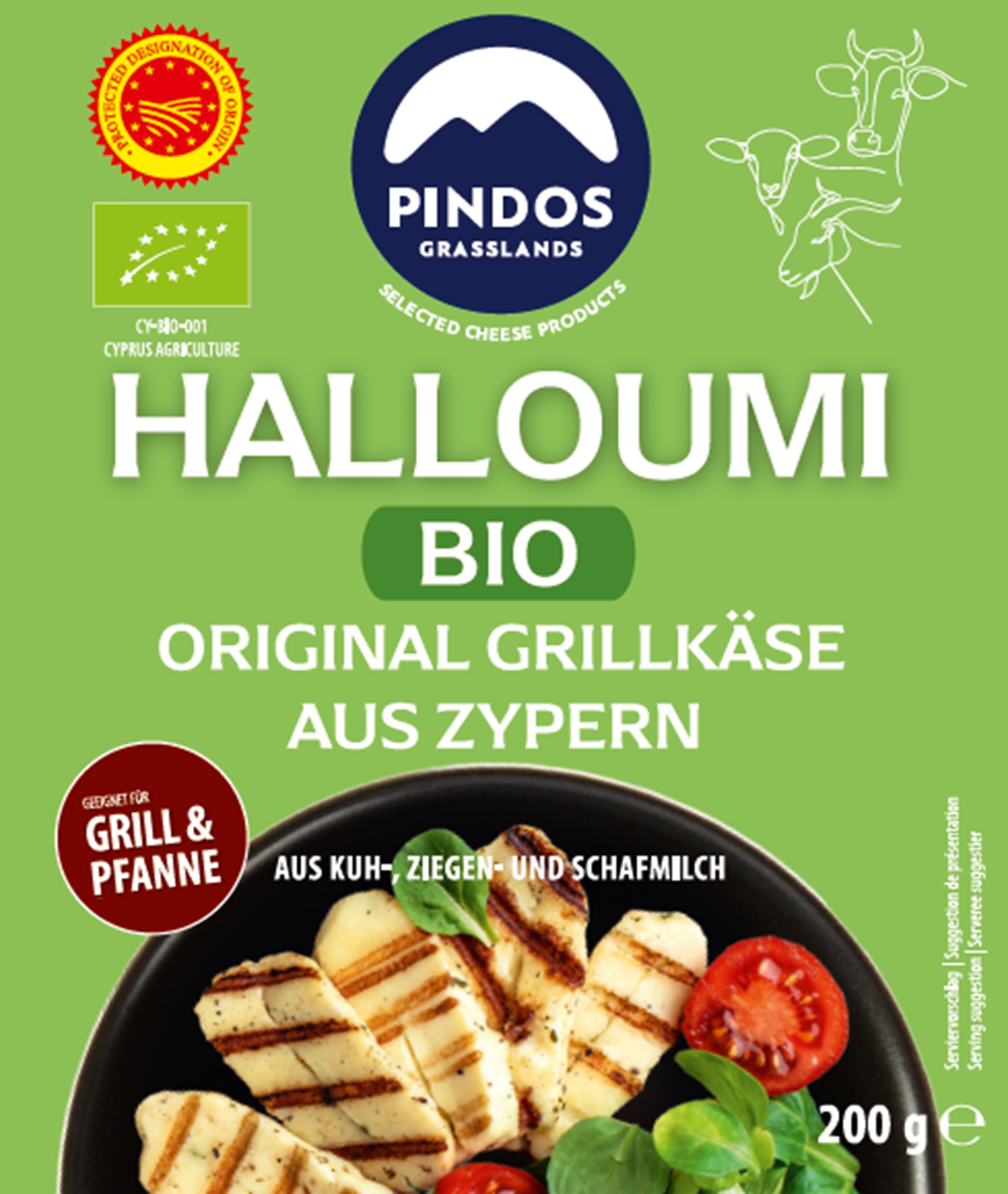 Bio Halloumi g.U. 200g Box