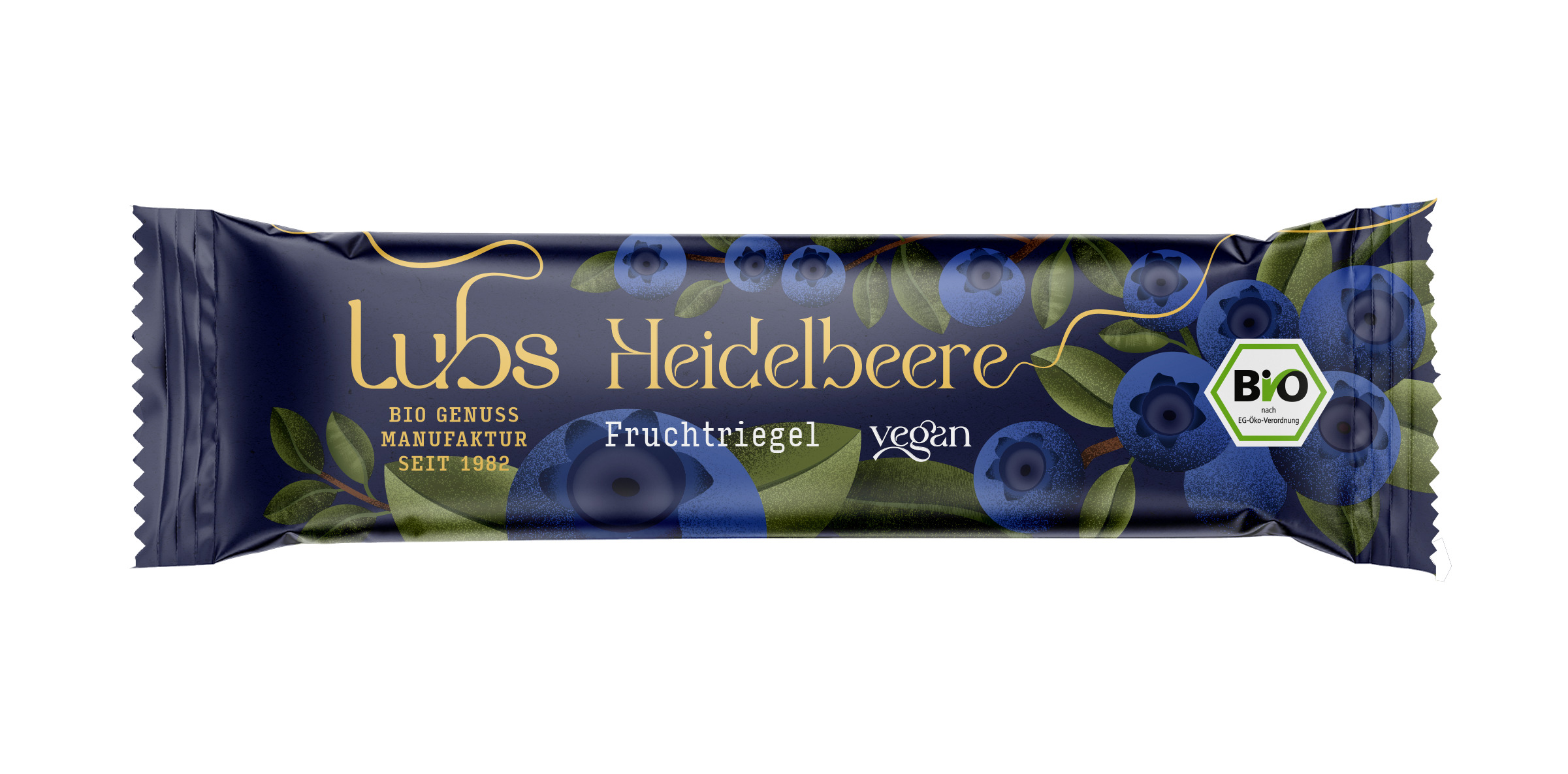 Heidelbeer Fruchtriegel, Bio