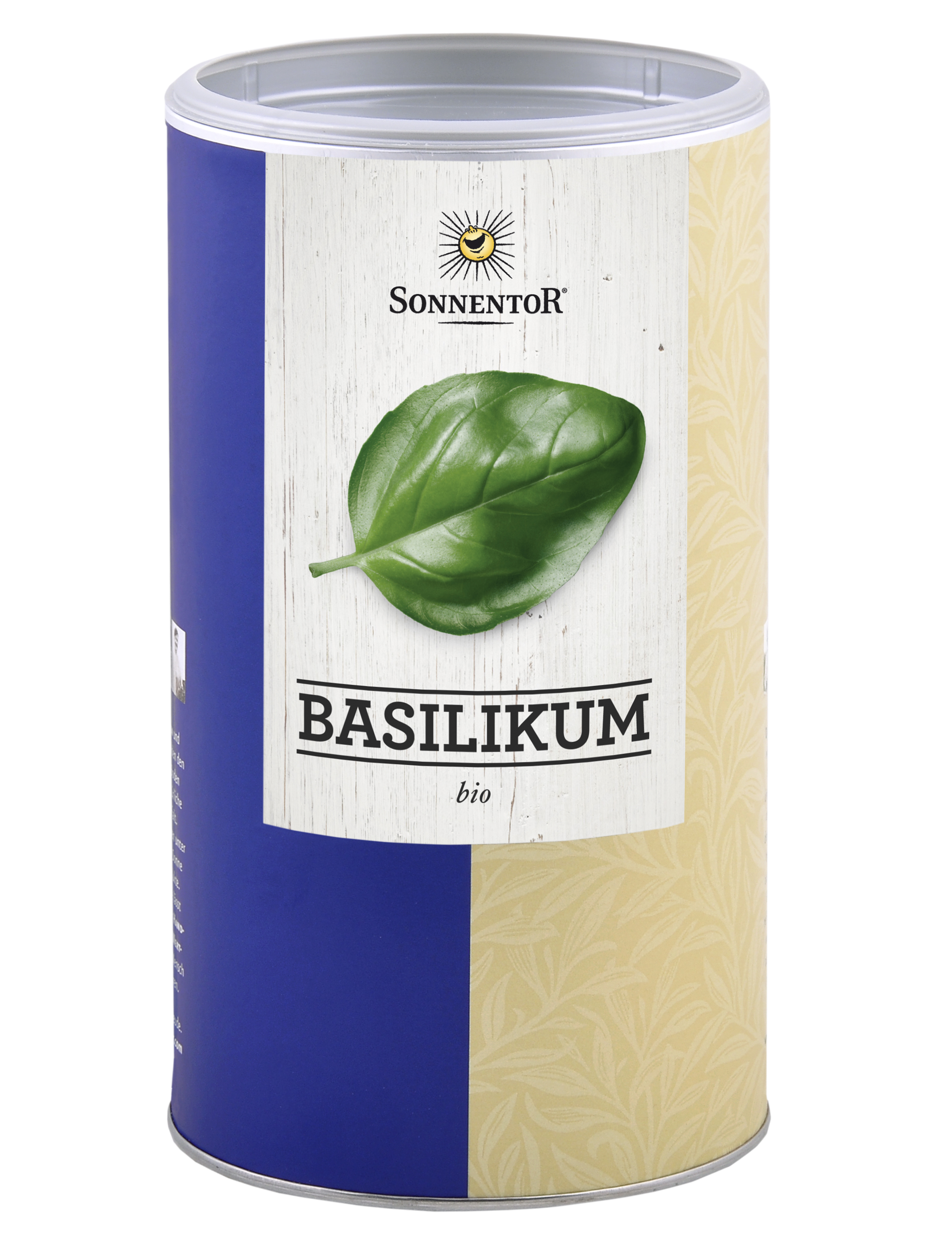 Basilikum geschnitten