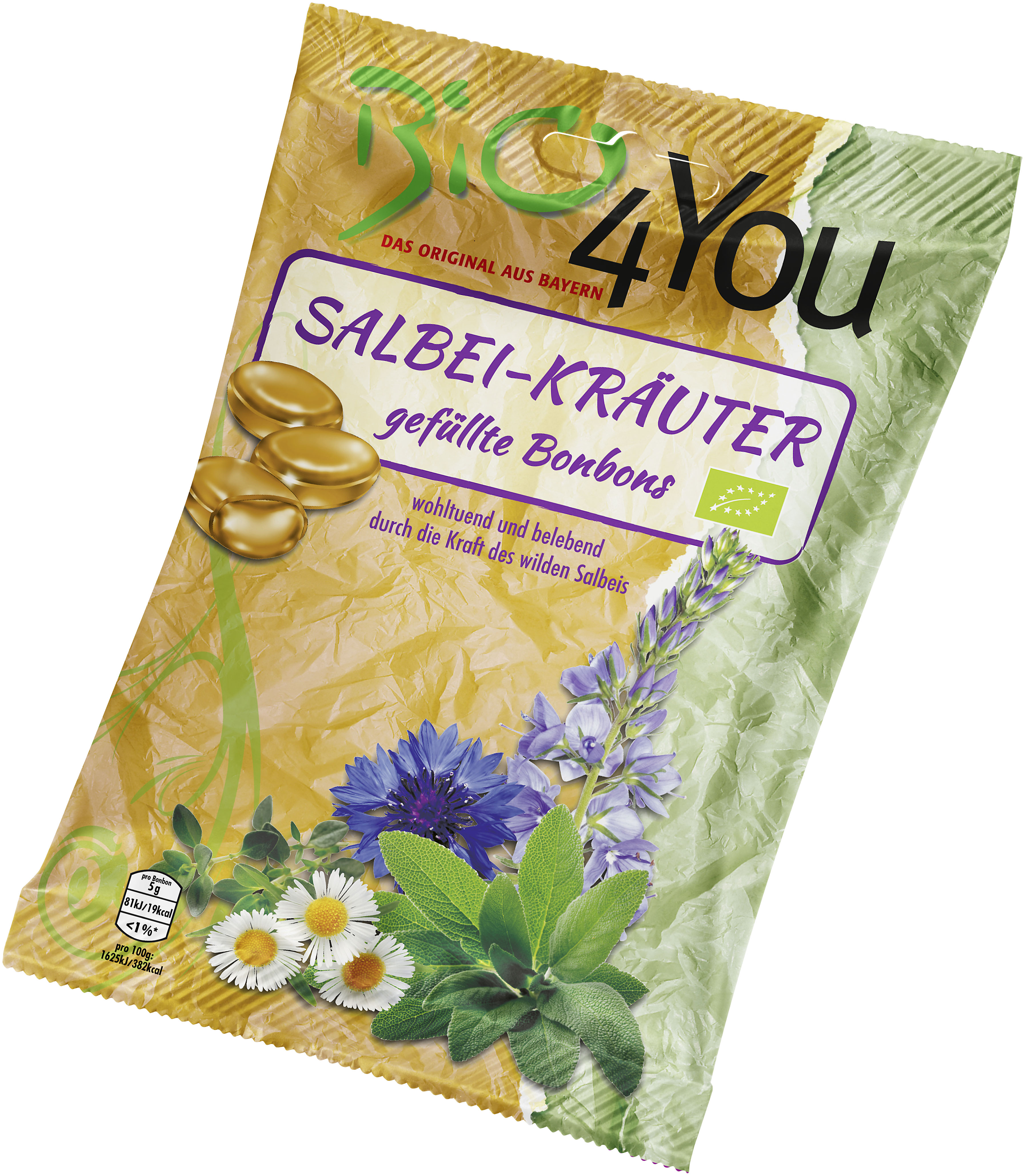 Bio-Bonbon-Salbei-Kräuter