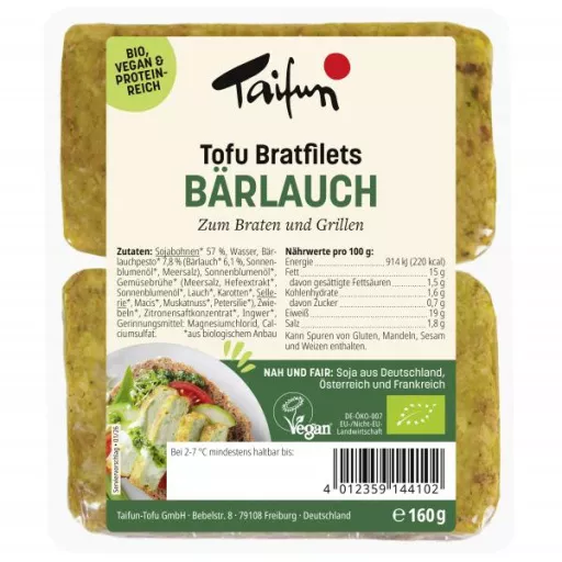 Tofu-Bratfilets Bärlauch