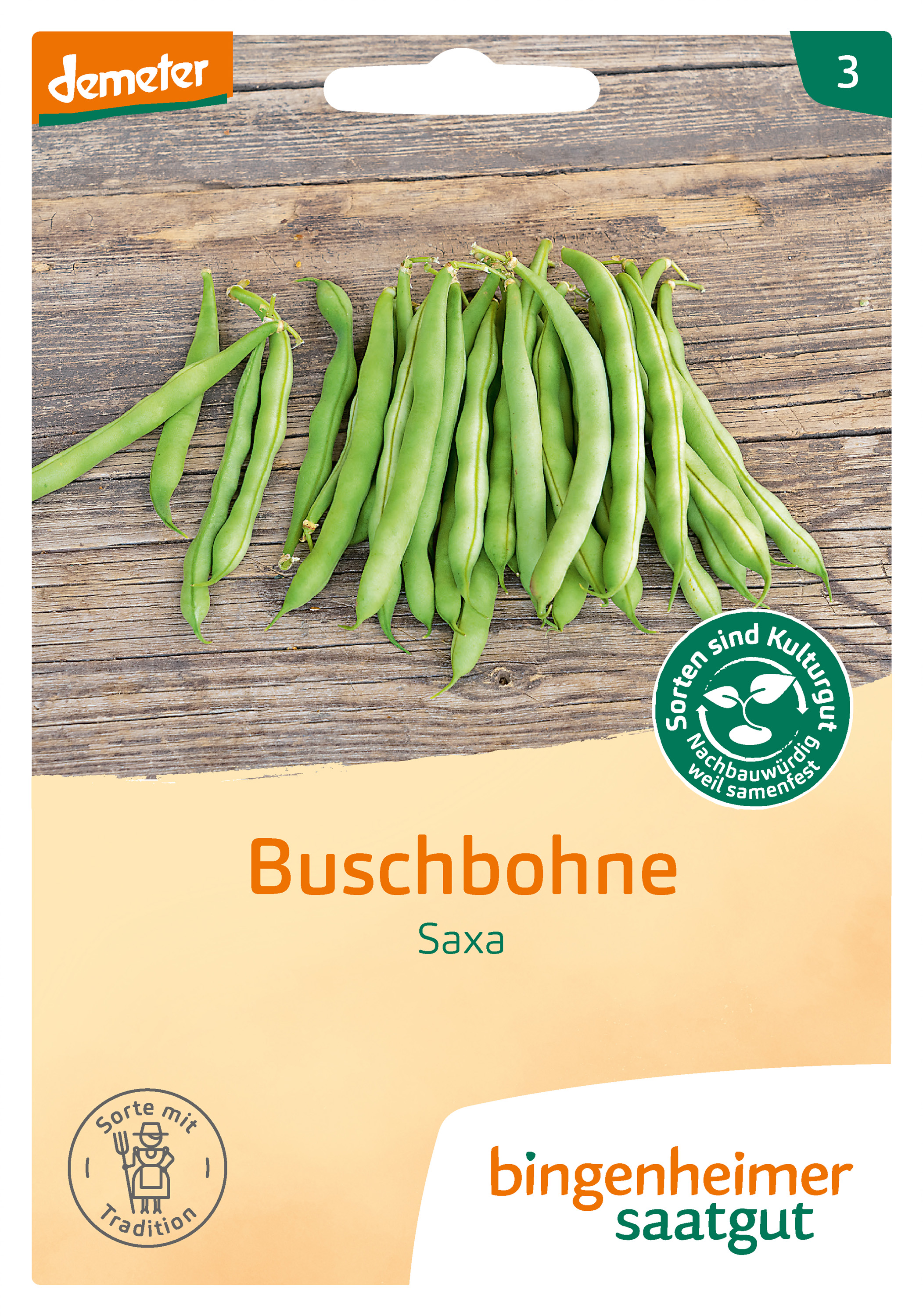 Buschbohne Saxa