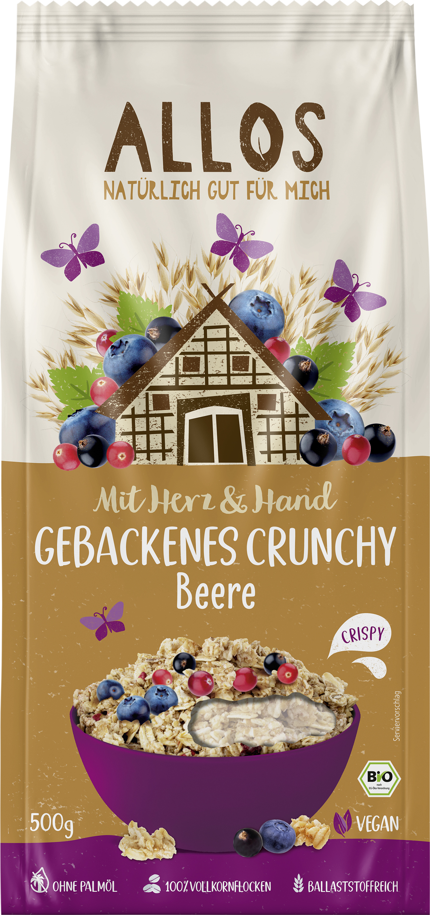 Mit Herz & Hand Gebackenes Crunchy Beere
