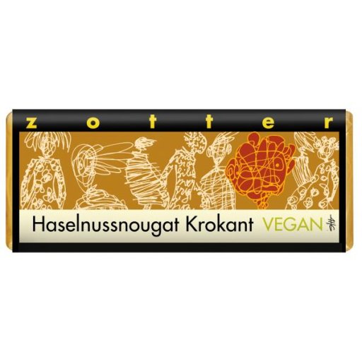 Haselnussnougat Krokant vegan
