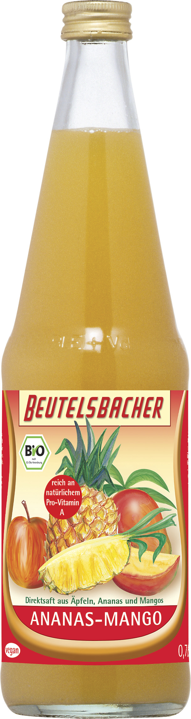 Bio Ananas-Mango-Saft