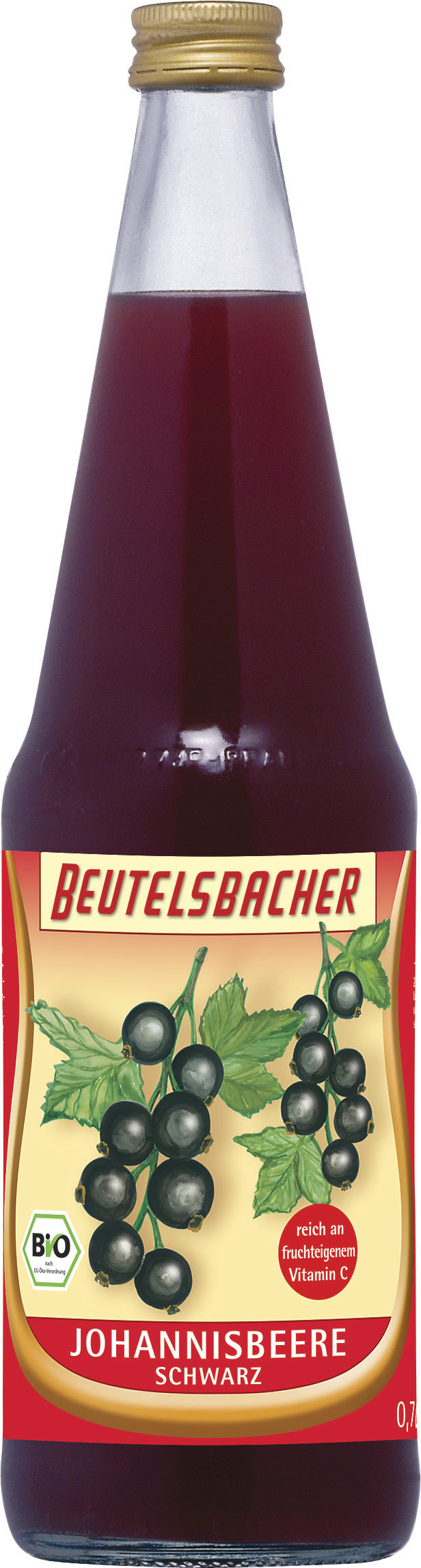 Bio schwarze Johannisbeere Fruchtcocktail