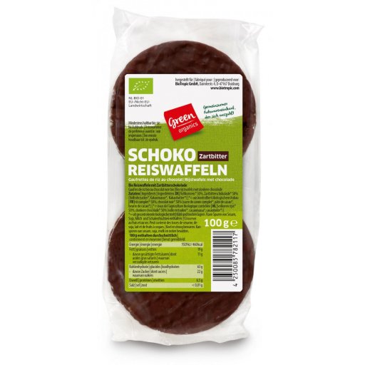 Schoko-Reiswaffeln Zartbitter /glf