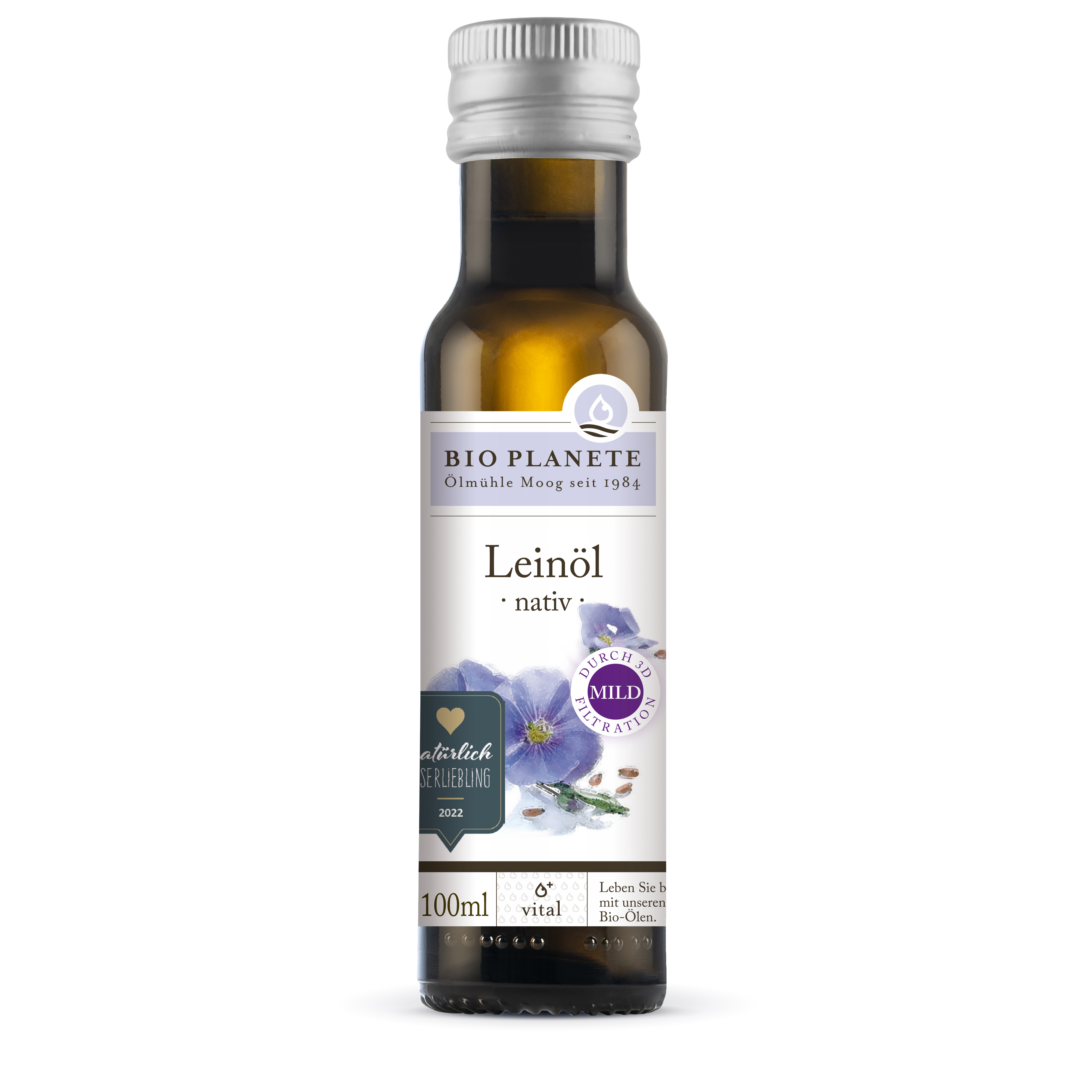 Leinöl nativ (3D-Filtration)