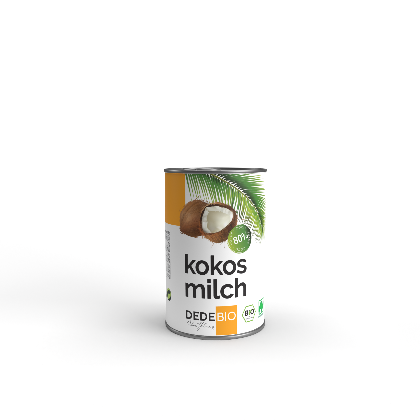 DEDEBIO Bio Kokosmilch 400ml